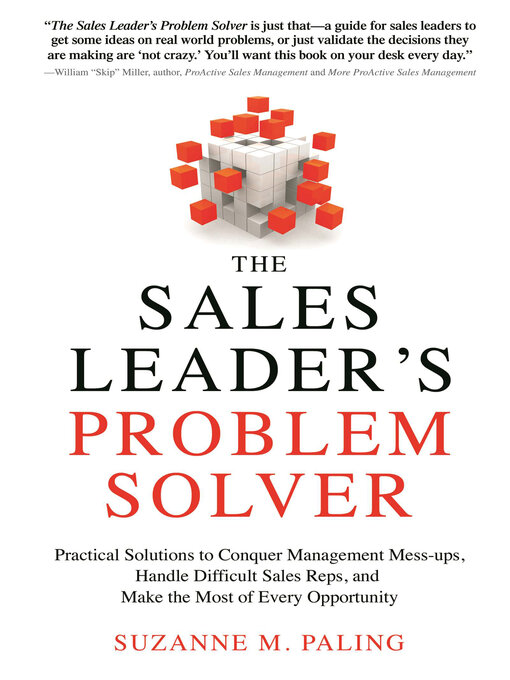 Cover image for The Sales Leader's Problem Solver